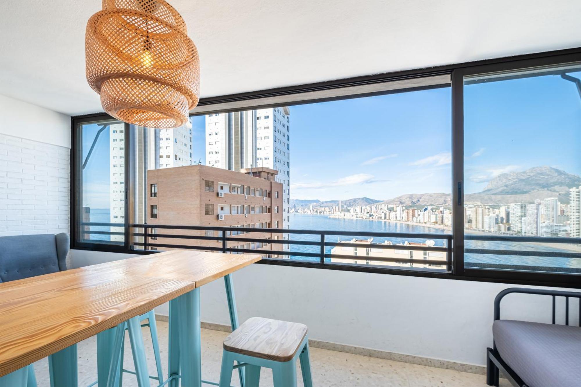 Trinisol Apartment Sea Views 6E Levante Beach Benidorm Luaran gambar