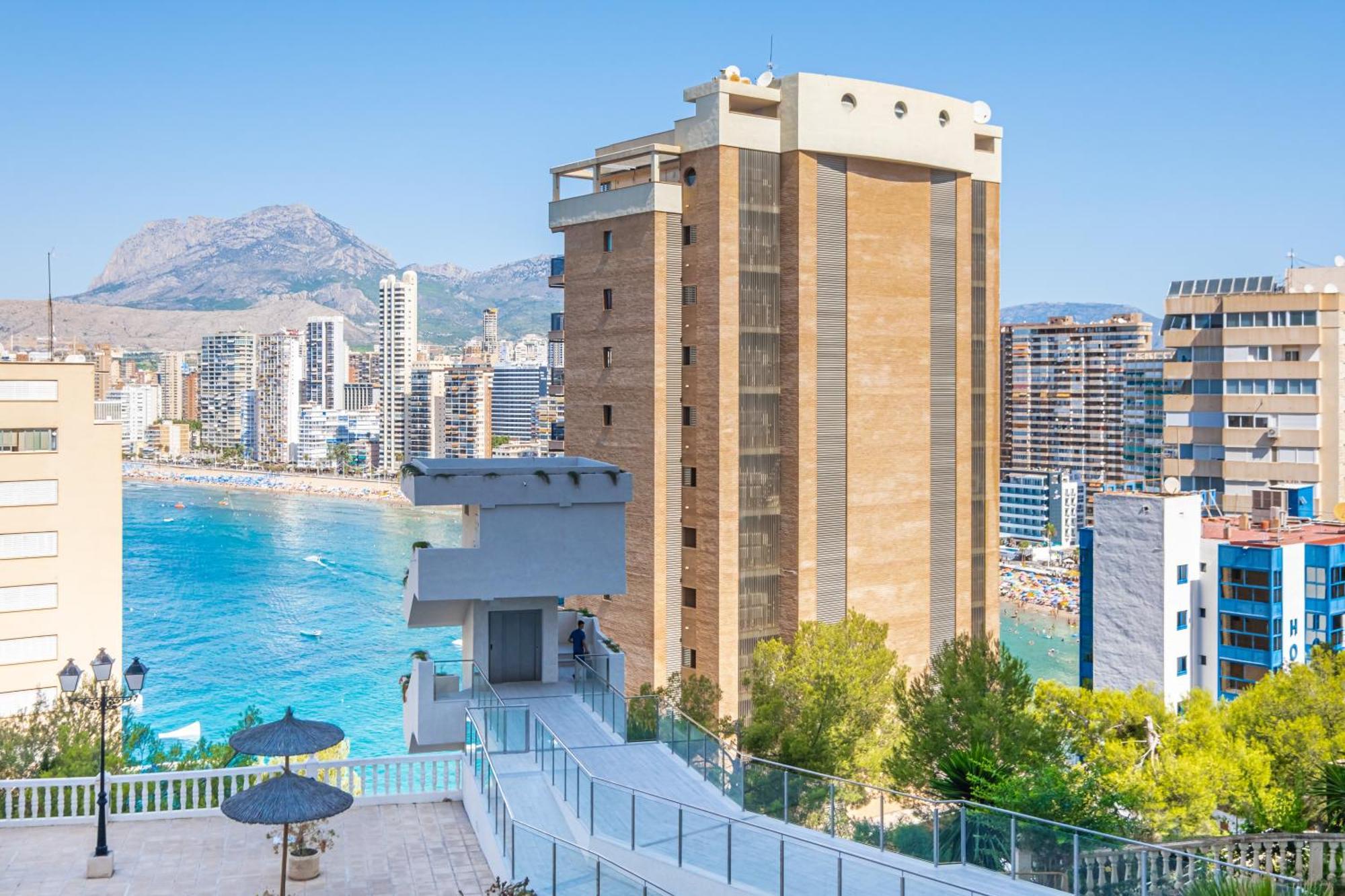 Trinisol Apartment Sea Views 6E Levante Beach Benidorm Luaran gambar