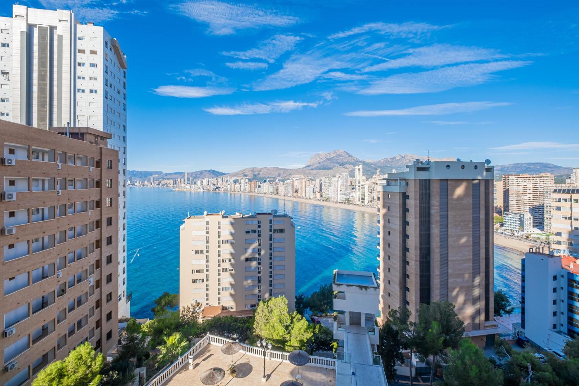 Trinisol Apartment Sea Views 6E Levante Beach Benidorm Luaran gambar